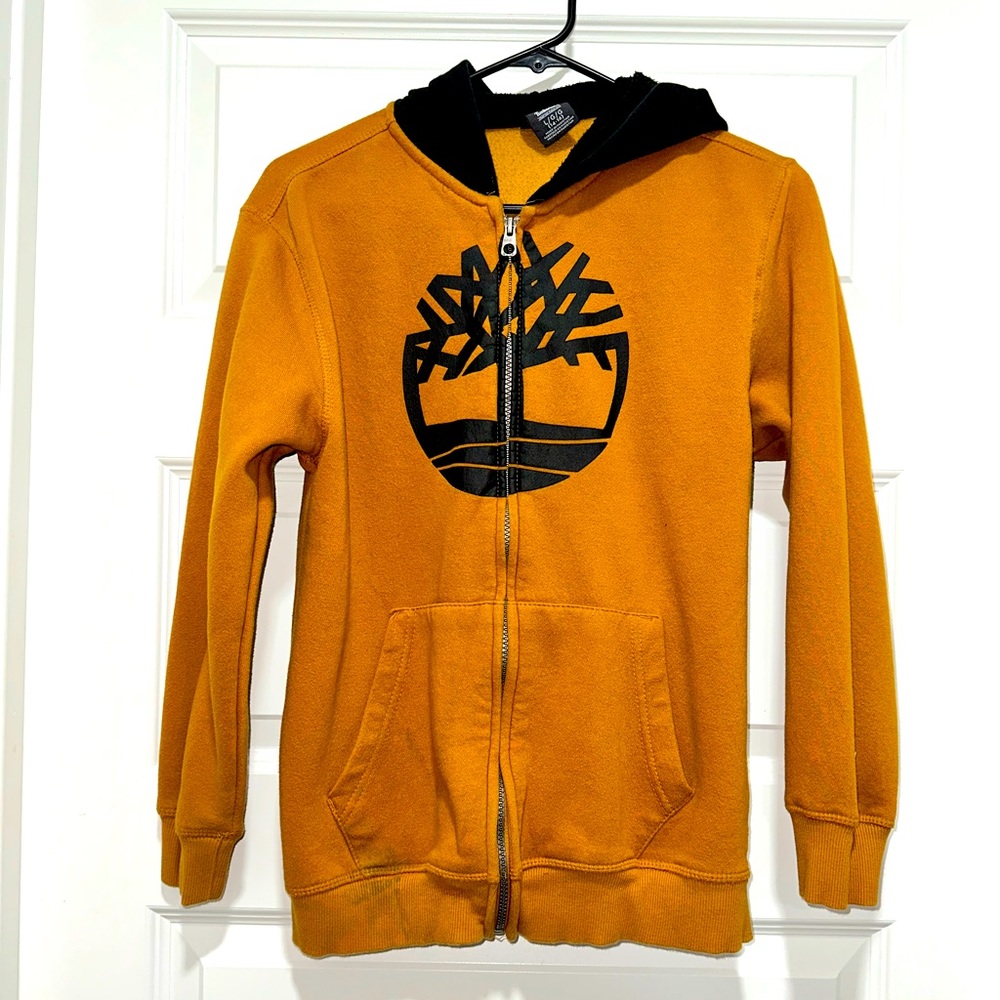 EUC Timberland Zip-Up hooded jacket boys Size L